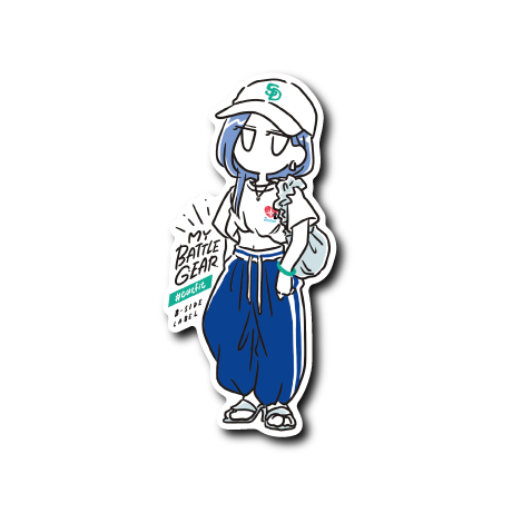 バトルギア青ガール(青ズボン)