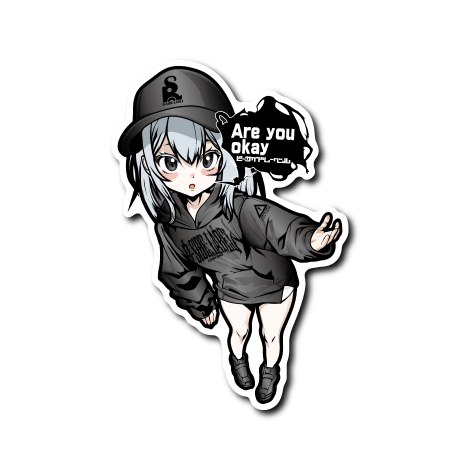 are you okay(白フチ)