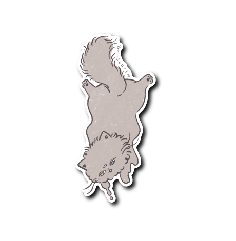 とろけるねこ(口開け文字なし)