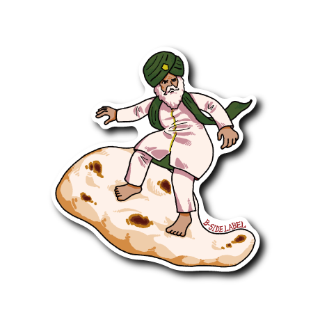 空飛ぶ魔法のナン(緑)