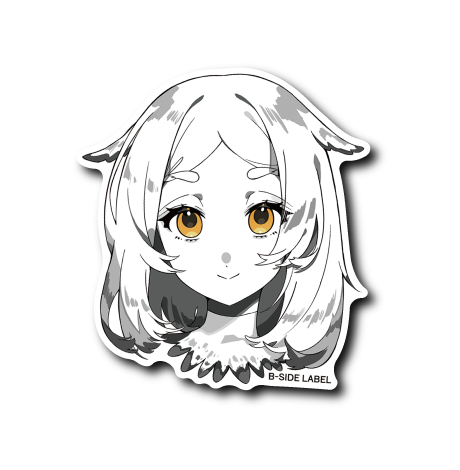 モノクロ女子フクロウ