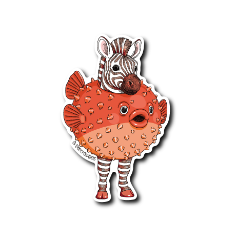 ふぐしまうま(赤色)