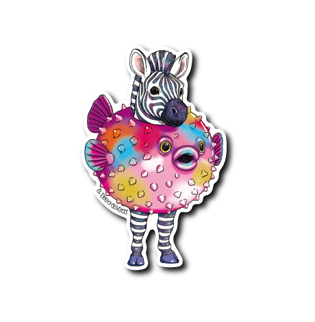 ふぐしまうま(虹色)