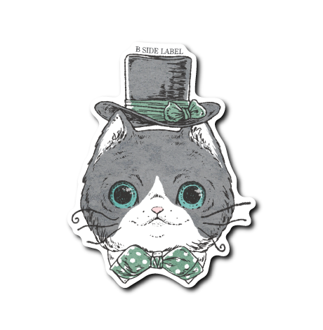 シルクハット帽(緑)