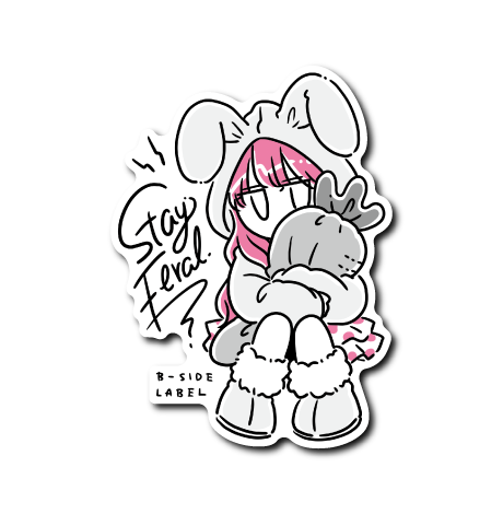 FERAL桃ガール(服グレー)