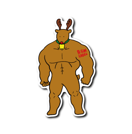 ゴツクリスマス(トナカイ)