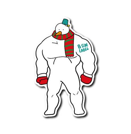 ゴツクリスマス(雪だるま)