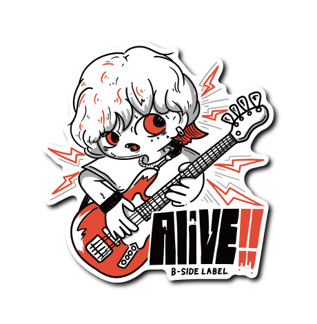 Alive!!ベーシスト(赤)