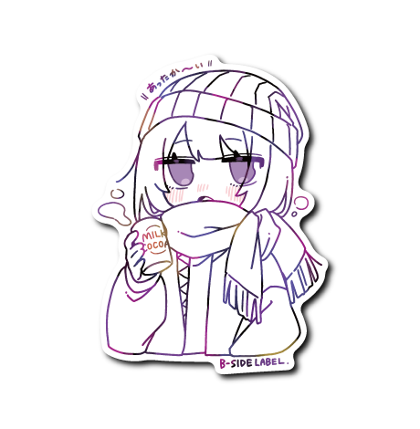 ホットドリンク女子(あったか〜い)