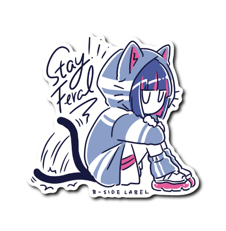 FERAL紫ガール(服カラー)