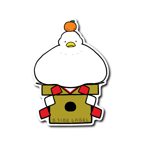 鏡餅鳥類(アヒル)