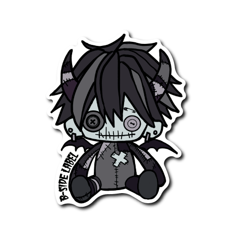 天使と悪魔ぬい(悪魔)