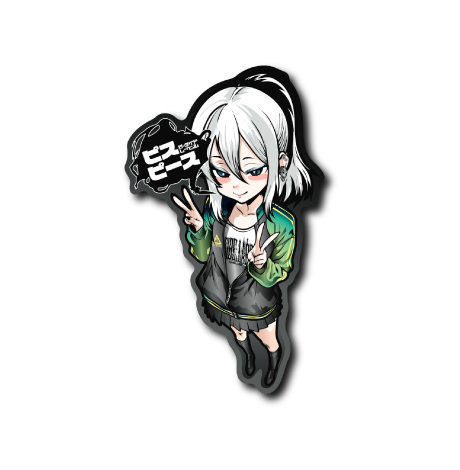 ピスピース(黒フチ)