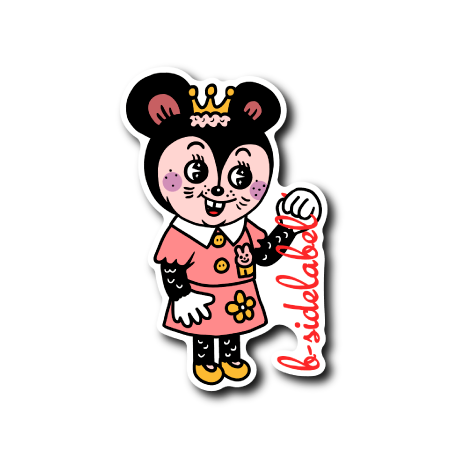 前歯アニマル女子(花なし)