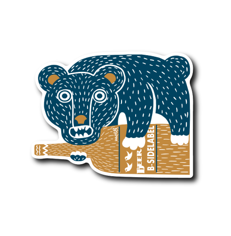 BEER BEAR(熊ブルー)