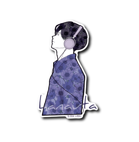 アネモネヘッドホン男子(文字あり)