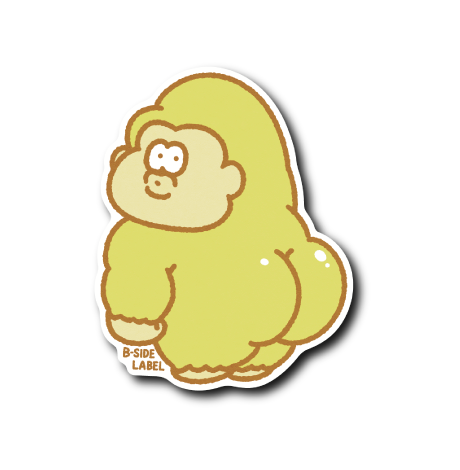 ぷりけっつゴリラ(黄)