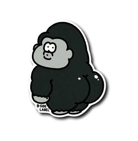 ぷりけっつゴリラ(黒)