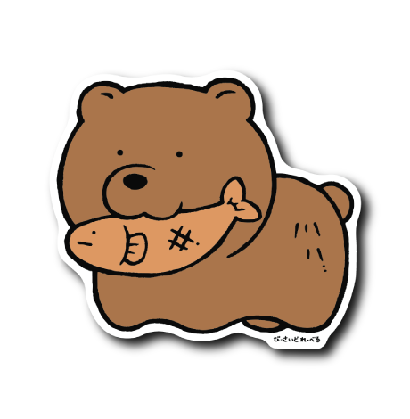 日本の置き物(くま)