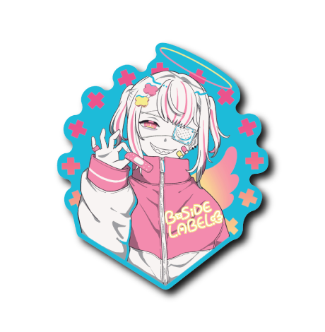 ジャージ眼帯天使(赤服)