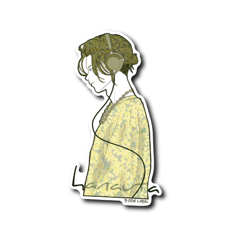 ミモザ男子(文字あり)