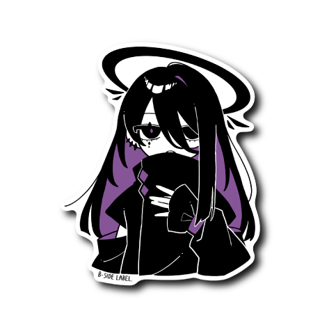 真っ黒天使(紫)