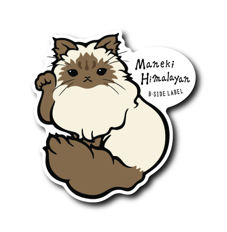 おすわりヒマラヤン(手招き)