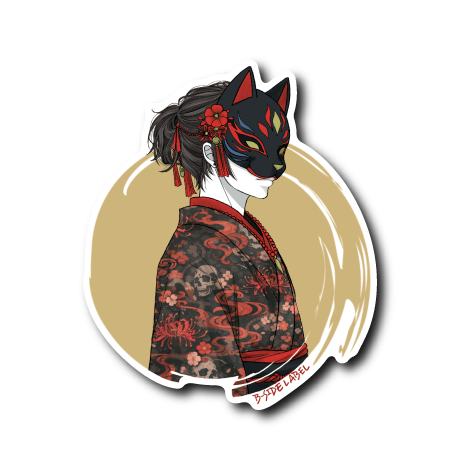 猫面和装(黒面)