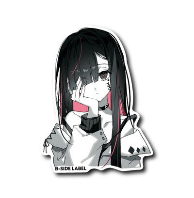 ピンクインナー少女