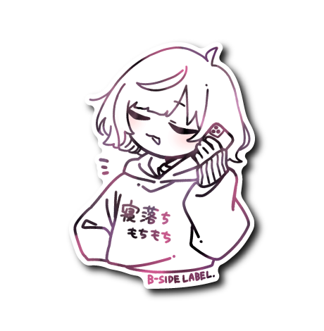 通話中ガール(寝落ち)