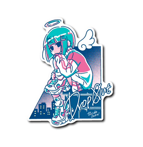 Drop out(ピンク服)