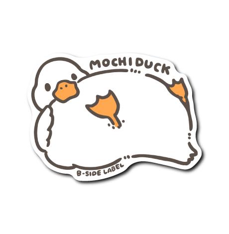 もちダック(仰向け)