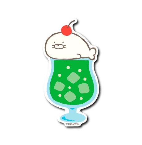 真顔メロンソーダ(アザラシ)