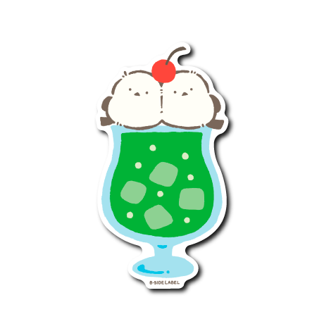 真顔メロンソーダ(シマエナガ)