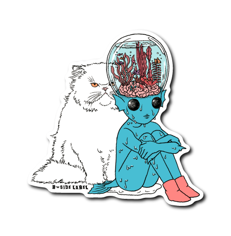 猫と水槽宇宙人
