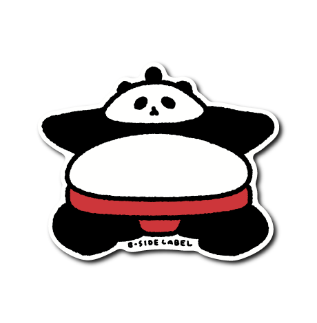おすもうパンダ(赤まわし)