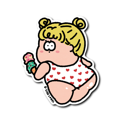 ぷりけっつ赤ちゃん(金髪)