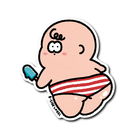 ぷりけっつ赤ちゃん(赤白パンツ)