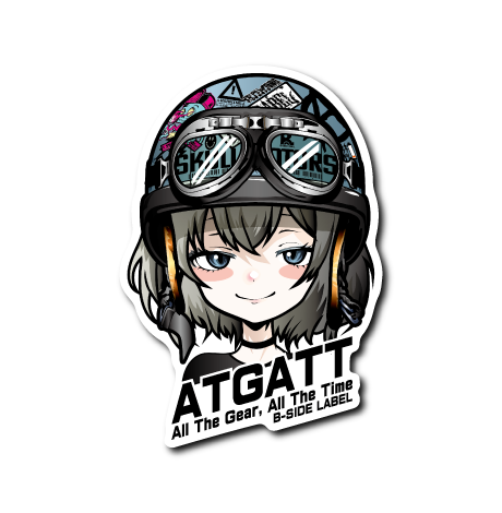 ATGATTガール(白フチ)