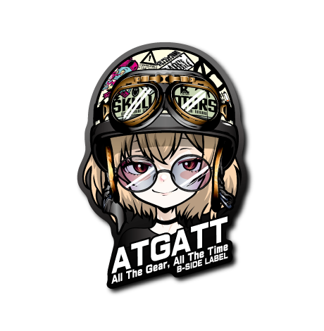 ATGATTガール(黒フチ)