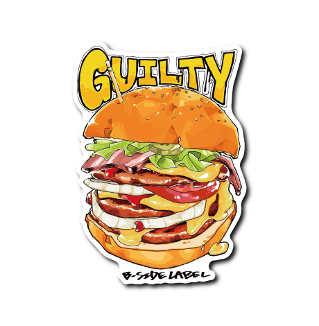 GUILTYバーガー(文字あり)