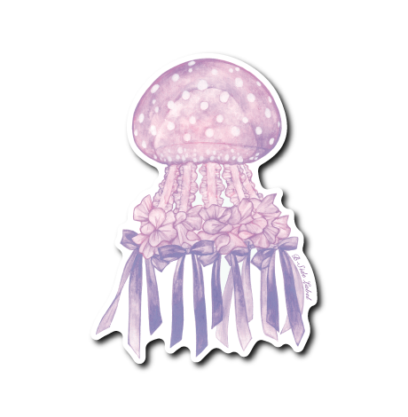 リボンタコクラゲ(紫)
