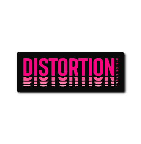 DISTORTION(ピンク文字)