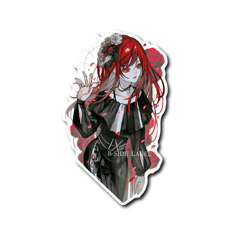 赤髪散華少女