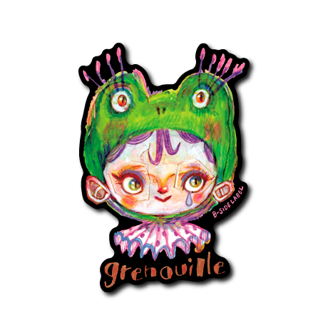 grenouille(黒フチ)