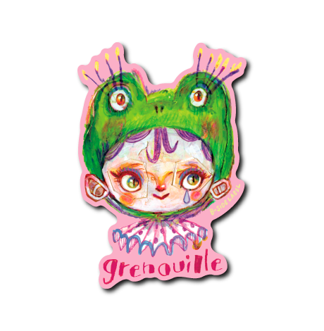 grenouille(ピンクフチ)
