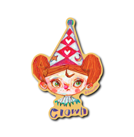 clown(黄背景)
