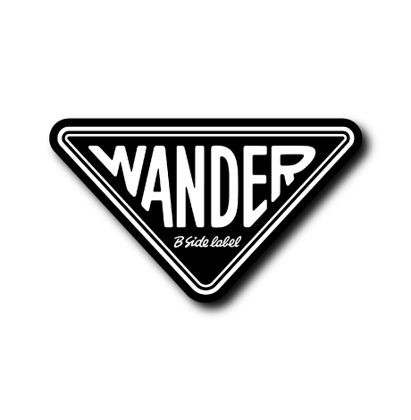 WANDER三角(黒背景)
