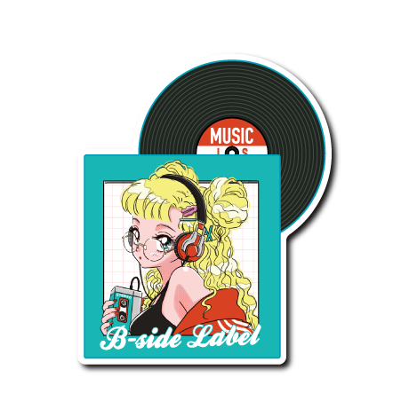 アート・デザイン・音楽 babe 商店街企画)音楽女子レコード – B-SIDE LABEL