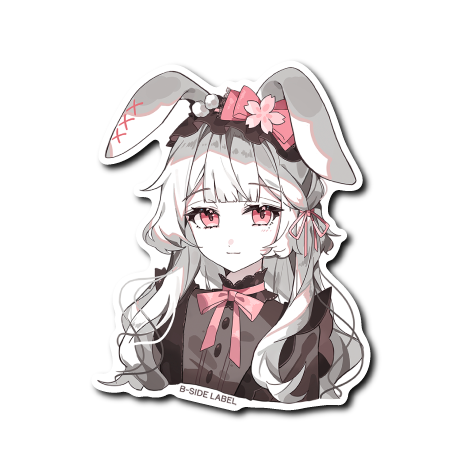 (うさぎ企画)桜色目ロリータ女子